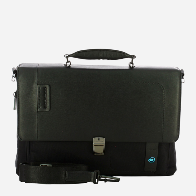 Сумка портфель чоловіча Piquadro CA3111P16/CHEVN Чорна (800070067111) - зображення 3