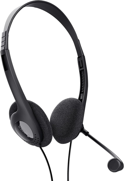 Słuchawki Trust Chat Headset Black (8713439246599) - obraz 3
