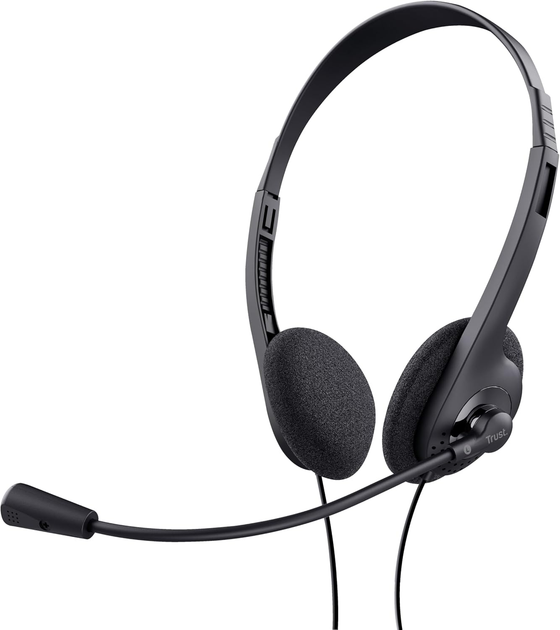 Słuchawki Trust Chat Headset Black (8713439246599) - obraz 4