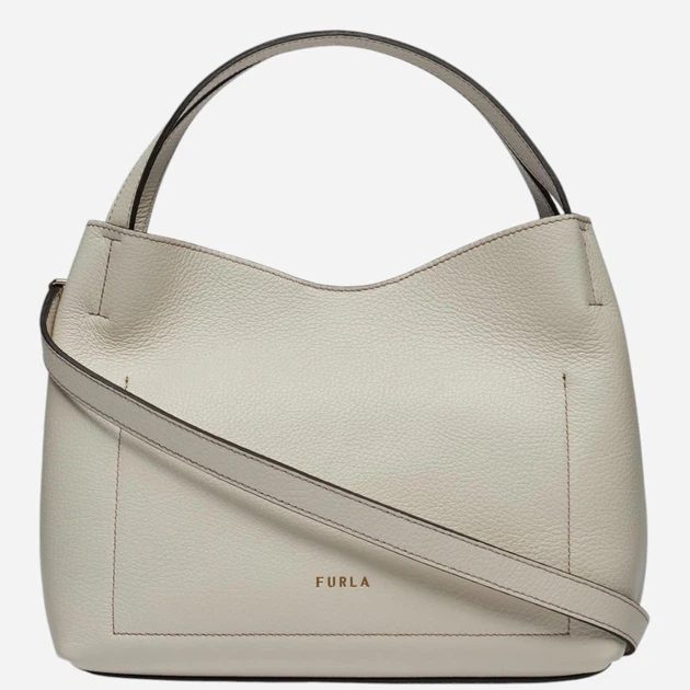 Torebka hobo damska skórzana Furla WB00507HSF0001704S9035 Kość słoniowa (8050597515762) - obraz 3