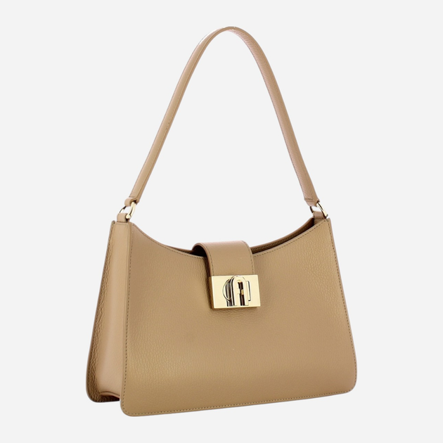 Сумка жіноча з натуральної шкіри середня Furla 1927 M WB01154HSF0001257S1007 Коричнева (800070314767) - зображення 3