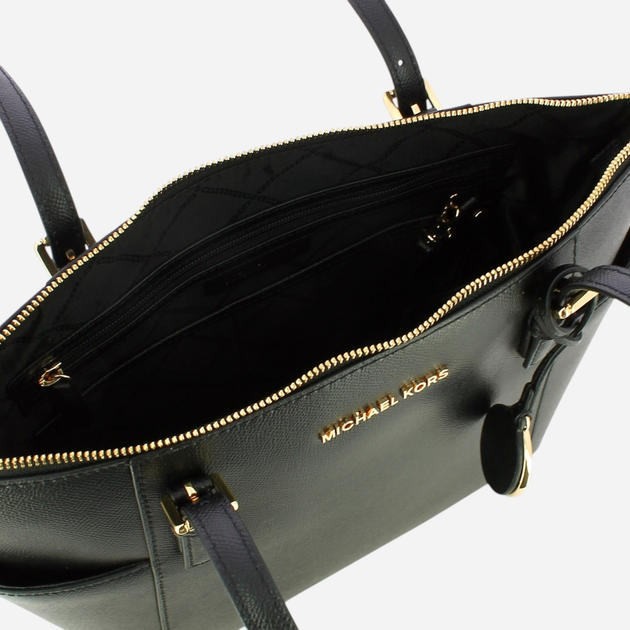 Сумка шопер жіноча з натуральної шкіри Michael Kors 30F2GTTT8L-001 Чорна (800070270927) - зображення 4