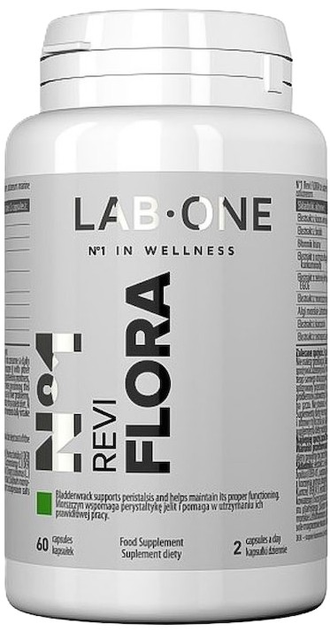 Харчова добавка Lab One N°1 Revi Flora 60 капсул (5906395863884) - зображення 1