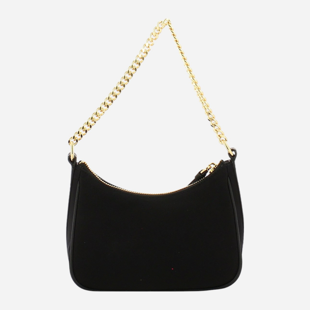 Сумка багет жіноча маленька Michael Kors 32H1GT9C1C-001 Чорна (800070270940) - зображення 2