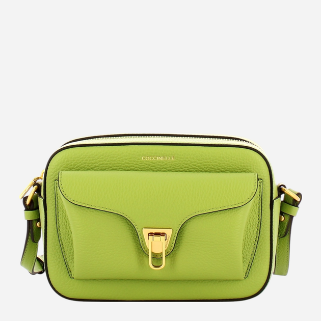 Torebka crossbody damska skórzana Coccinelle Beat E1MF6150201-G32 Zielona (800070338260) - obraz 1