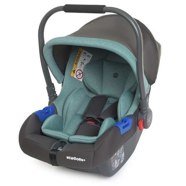 Автокресло бебикокон El Camino ME 1043 NEWBORN+ Royal Mint - изображение 1