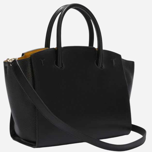 Сумка шопер жіноча шкіряна Furla WB00811BX0053O60009107 Чорна (8050597384214) - зображення 3
