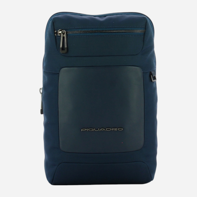 Сумка слінг чоловіча Piquadro OUTCA5311S115/BLU Темно-синя (800070283201) - зображення 1