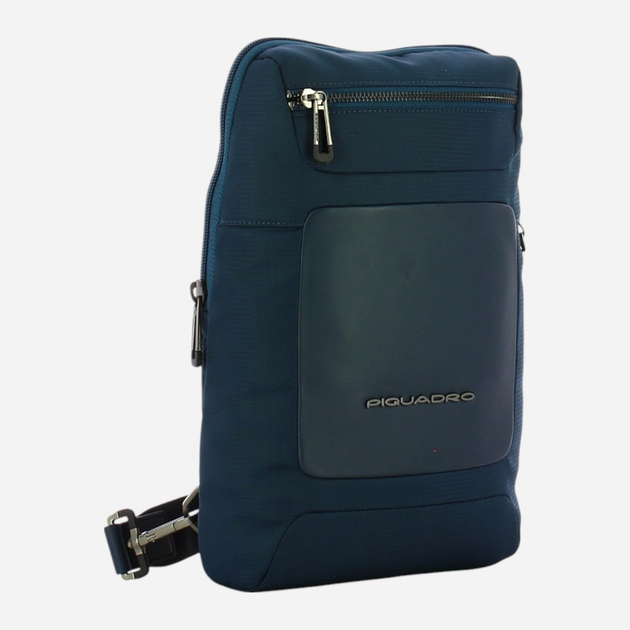 Сумка слінг чоловіча Piquadro OUTCA5311S115/BLU Темно-синя (800070283201) - зображення 3