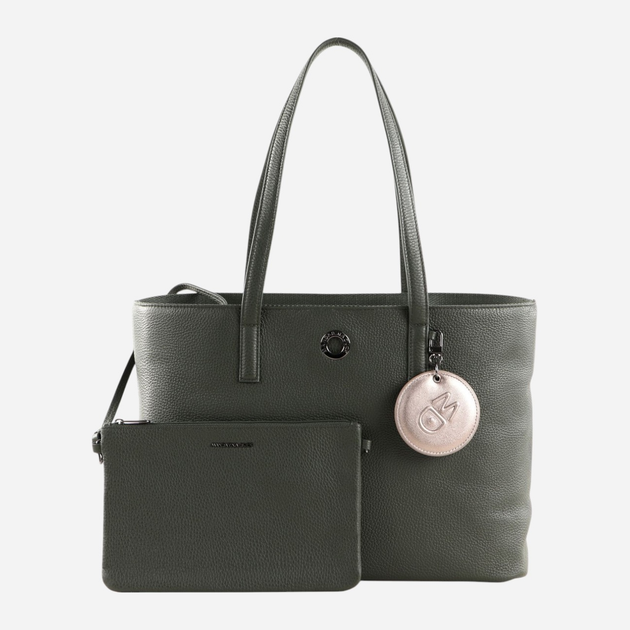 Сумка шопер жіноча з натуральної шкіри Mandarina Duck Mellow P10FZT24-758 Зелена (800070314732) - зображення 3