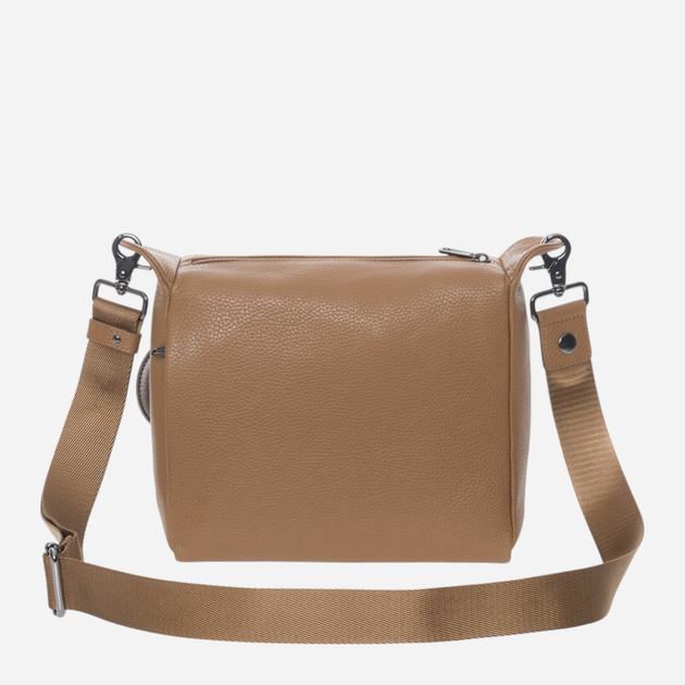 Сумка крос-боді через плече жіноча з натуральної шкіри маленька Mandarina Duck Mellow P10FZT52-27D Коричнева (800070332501) - зображення 3