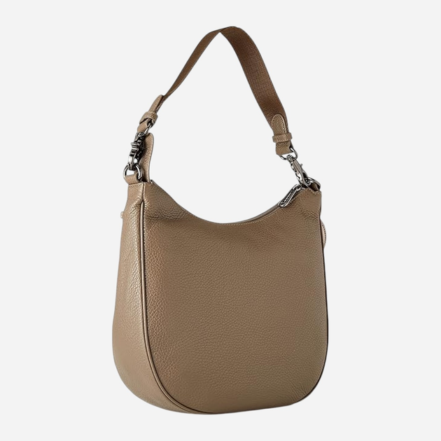Torebka hobo damska skórzana Mandarina Duck Mellow P10FZT75-25E Beżowa (800070314734) - obraz 2