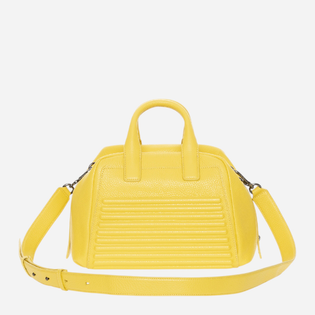 Сумка жіноча з натуральної шкіри середня Mandarina Duck I-Con P10JDT01-28M Жовта (800070307302) - зображення 3