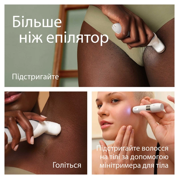 Эпилятор Braun Silk-epil 9 SES 9-341 + Триммер для тела (7500435225182) - Фото 6 Эпилятор Braun Silk-epil 9 SES 9-341 + Триммер для тела (7500435225182) - изображение 6
