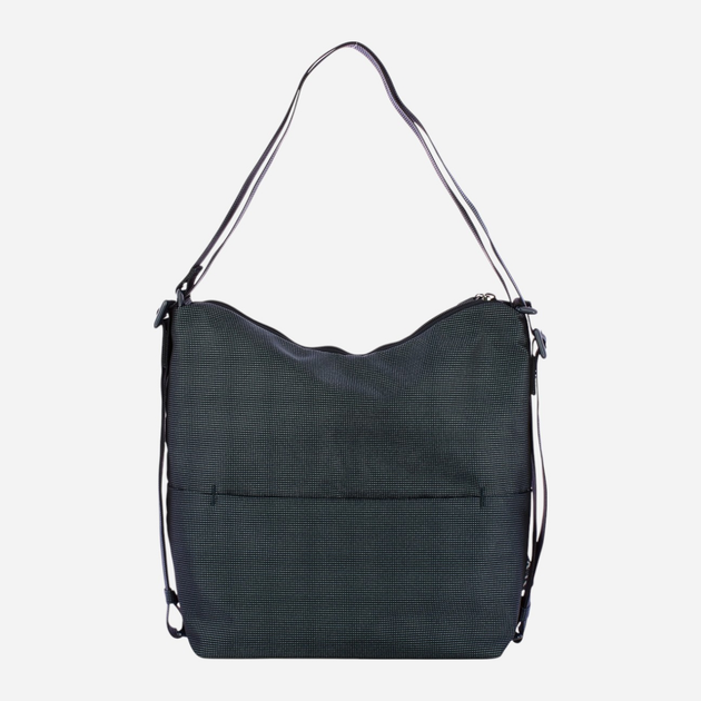 Сумка хобо жіноча середня Mandarina Duck MD20 P10QMT38-A46 Темно-синя (800070330338) - зображення 2