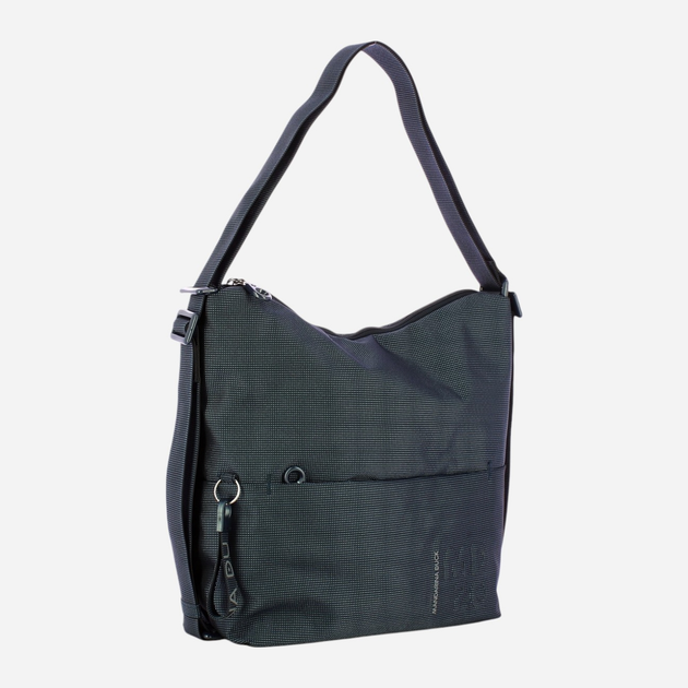 Сумка хобо жіноча середня Mandarina Duck MD20 P10QMT38-A46 Темно-синя (800070330338) - зображення 3