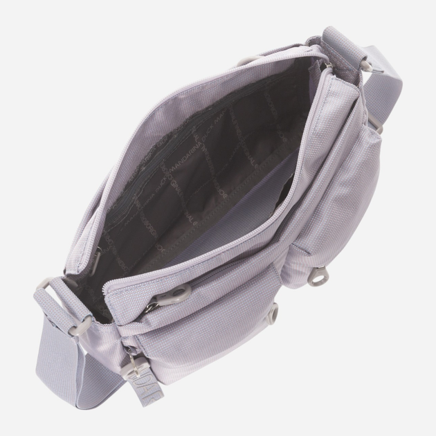 Сумка мессенджер жіноча Mandarina Duck MD20 P10QMTX5-29I Світло-сіра (800070314709) - зображення 4
