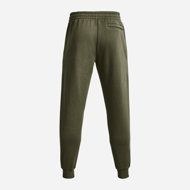 Спортивні штани утеплені чоловічі Under Armour UA Rival Fleece Joggers 1379774-390 L Хакі (196884175283) - зображення 6