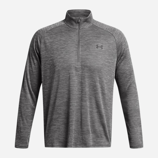 Спортивна кофта чоловіча Under Armour UA Tech Textured 1/2 Zip 1382797-025 M Сіра (196885586996) - зображення 4