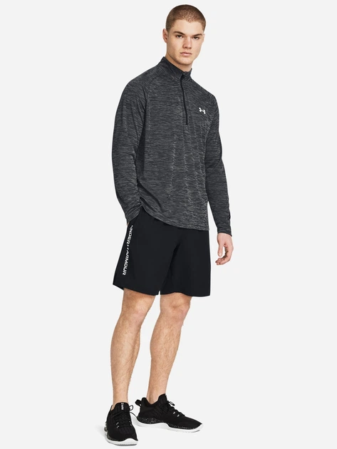 Spodenki sportowe męskie Under Armour UA Tech Woven Wordmark Short 1383356-001 M Czarne (196885605833) - obraz 3