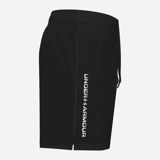 Spodenki sportowe męskie Under Armour UA Tech Woven Wordmark Short 1383356-001 S Czarne (196885605840) - obraz 7