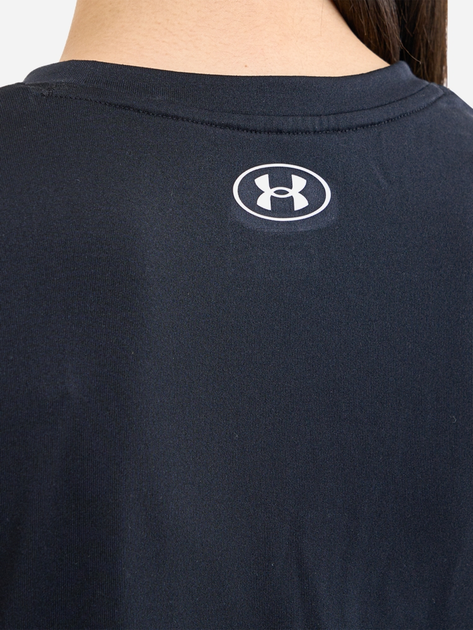 Футболка спортивна жіноча Under Armour Tech SSC - Solid 1384231-001 M Чорна (196885359194) - зображення 8