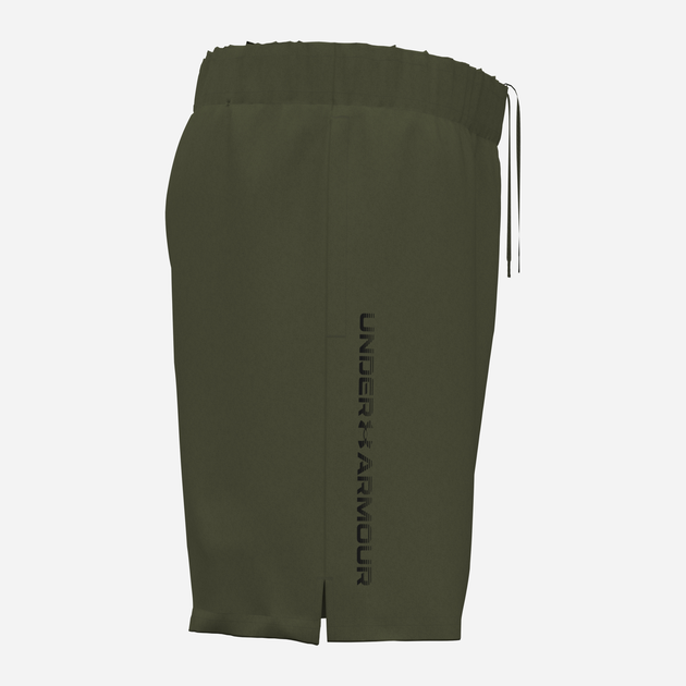 Spodenki sportowe męskie Under Armour UA Tech Woven Wordmark Short 1383356-390 M Khaki (196885611933) - obraz 4