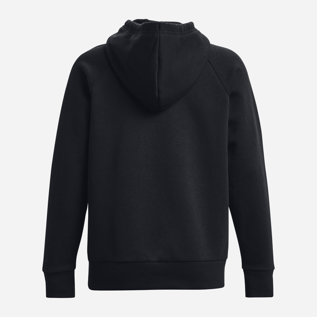 Худі тепле жіноче Under Armour UA Rival Fleece Hoodie 1379500-001 XS Чорне (196883854967) - зображення 6