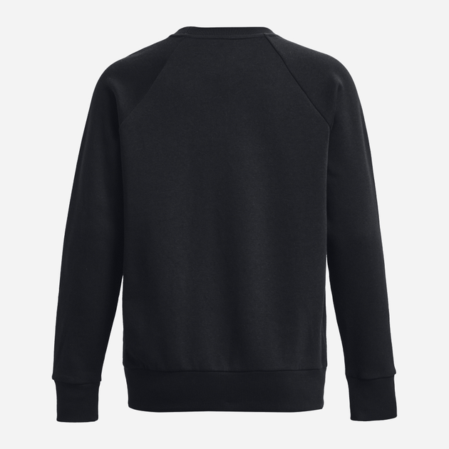 Bluza bez kaptura damska polarowa Under Armour UA Rival Fleece Crew 1379508-001 XS Czarna (196883850242) - obraz 6
