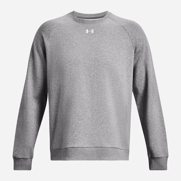 Bluza bez kaptura męska Under Armour UA Rival Fleece Crew 1379755-025 L Szara (196884798734) - obraz 5