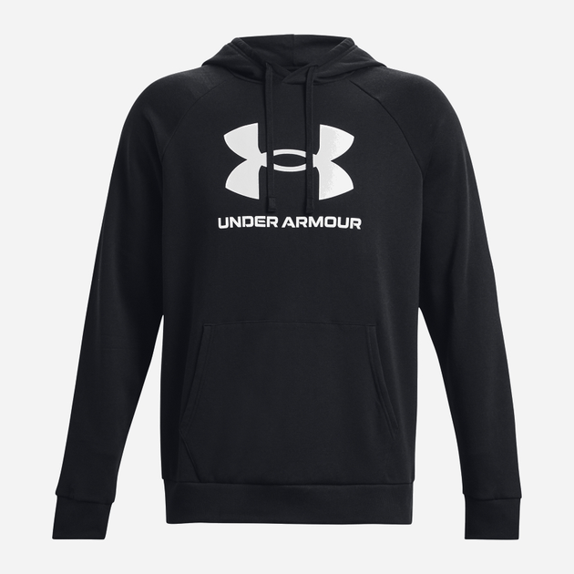 Bluza męska z kapturem ciepła Under Armour UA Rival Fleece Logo HD 1379758-001 XL Czarna (196884193294) - obraz 5