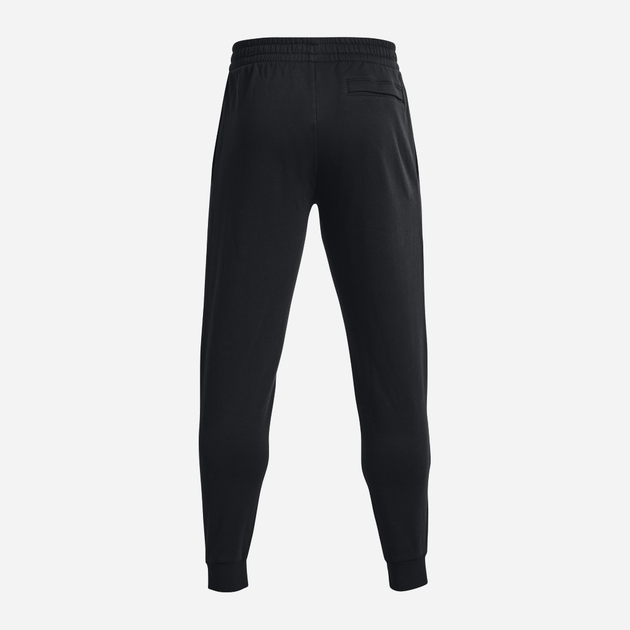 Спортивні штани утеплені чоловічі Under Armour UA Rival Fleece Joggers 1379774-001 L Чорні (196884202224) - зображення 6