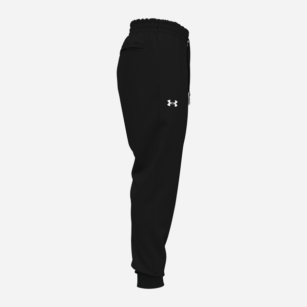 Спортивні штани утеплені чоловічі Under Armour UA Rival Fleece Joggers 1379774-001 M Чорні (196884202248) - зображення 7
