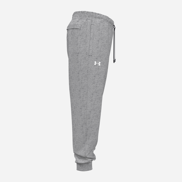 Spodnie dresowe męskie ocieplane Under Armour UA Rival Fleece Joggers 1379774-025 L Szare (196884792817) - obraz 8