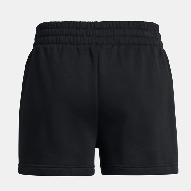 Спортивні шорти жіночі Under Armour Rival Fleece Short 1382723-001 L Чорні (196885509650) - зображення 6