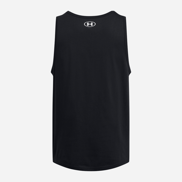 Tank top męski sportowy Under Armour UA Sportstyle Logo Tank 1382883-001 XL Czarny (196885457616) - obraz 4