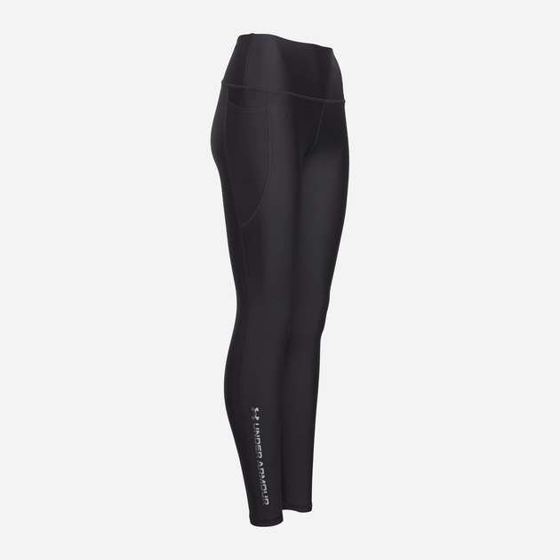 Спортивні легінси для фітнесу жіночі Under Armour Tech Branded Legging 6001621-001 L Чорні (197779527323) - зображення 3