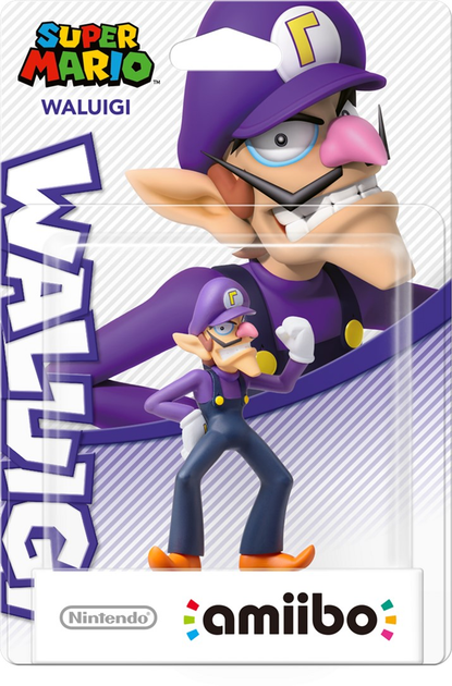 Figurka Nintendo Amiibo Waluigi (0045496380175) - obraz 1