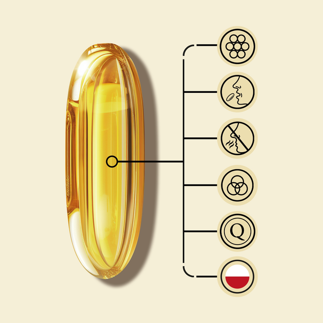 Suplement diety Intenson Omega 3 500 mg EPA + 250 mg DHA 120 kapsułek (5905454131803) - obraz 3