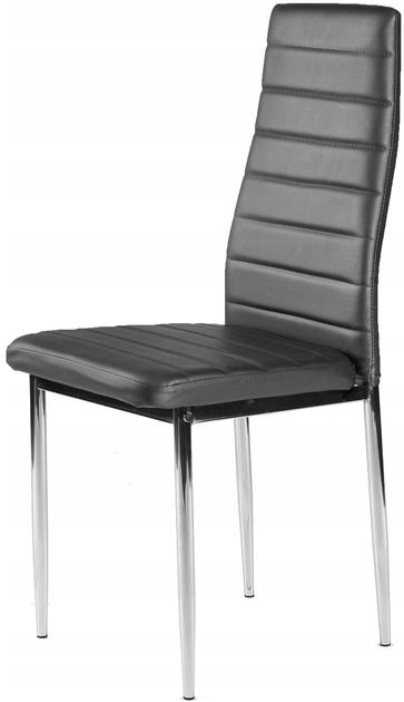 Zestaw krzeseł do kuchni i salonu ModernHome by Multistore 4 szt szare (5904224309374) - obraz 3