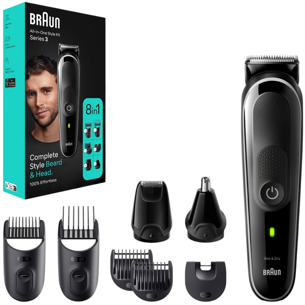 Триммер Braun All-In-One Style Kit Series 3 MGK3440 (4210201446835) - изображение 1