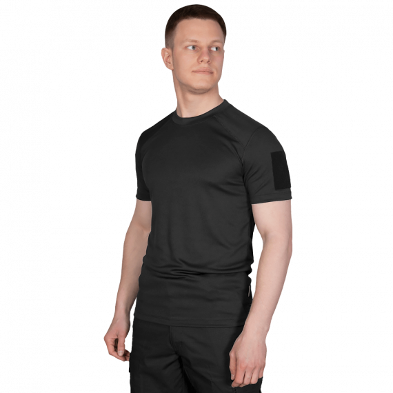 Футболка Chiton Patrol (perf.) CoolPass Antistatic Чорна M - изображение 4