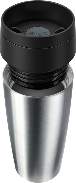 Термокружка Emsa Travel Mug Classic срібна 360 мл (4009049544793) - зображення 3