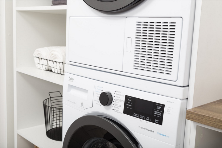 Стиральная машина узкая Beko BM3WFSU47235WPBB2 + Сушильная машина Beko BM3T47239WPBB2 + Соединительная планка Beko PSKS (комплект) - изображение 19