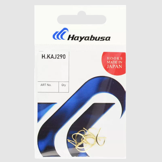 Гачок Hayabusa H.KAJ290G №8 (10шт),5540423 - Фото 1 Гачок Hayabusa H.KAJ290G №8 (10шт),5540423 - зображення 1