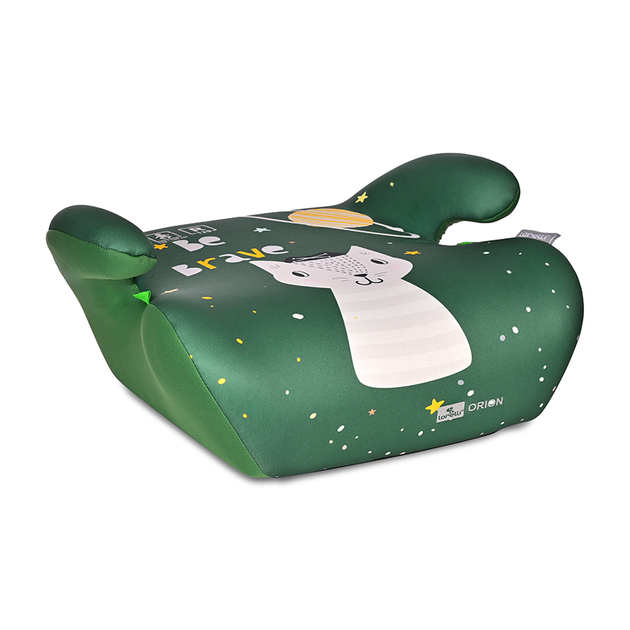 Детское автокресло - бустер в машину Orion Green Cat от 6 до12 лет (22-36 кг) Lorelli Зеленый - Фото 1 Детское автокресло - бустер в машину Orion Green Cat от 6 до12 лет (22-36 кг) Lorelli Зеленый - изображение 1