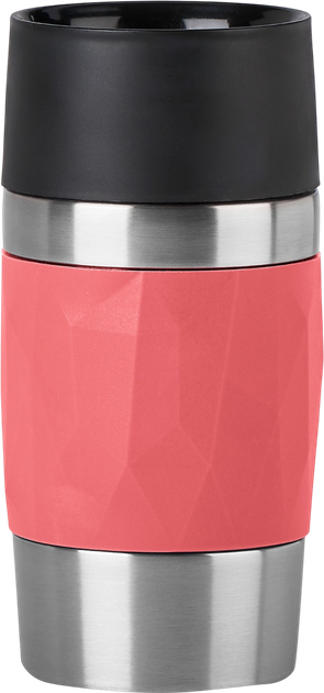 Термокружка Emsa Travel Mug Compact коралова 300 мл (4009049533797) - зображення 1