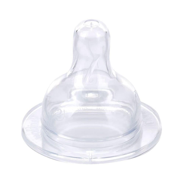 Соска силіконова 3-позиційна 3+ Canpol Babies EasyStart 1 шт. (5903407217246) - зображення 1