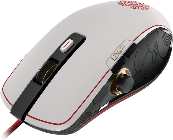 Миша LEXIP X UBISOFT Assassin's Creed Shadows USB White-Black (UBXLXMS0001) - зображення 3