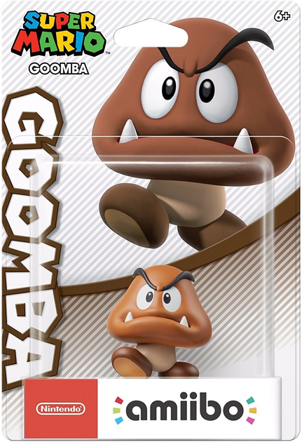 Фігурка Nintendo Amiibo Super Mario - Goomba (0045496352936) - зображення 1